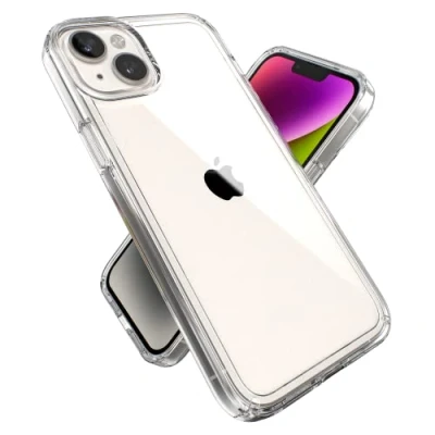 Abbildung von Speck Products Gemshell Schutzhülle für iPhone 14 Plus, transparent/transparent