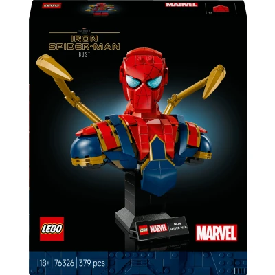 Abbildung von 76326 Marvel Iron Spider Man Büste, Konstruktionsspielzeug