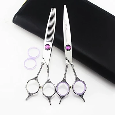 Abbildung von JIESENYU Professionelle Friseurschere, 6 Zoll, Edelstahl