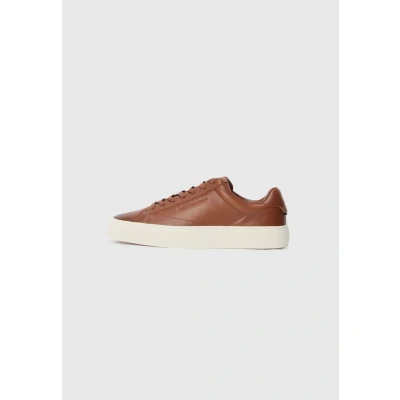 Abbildung von Tommy Hilfiger Cupsole Sneaker low, Herren, Größe: 40, Winter cognac Schuhe
