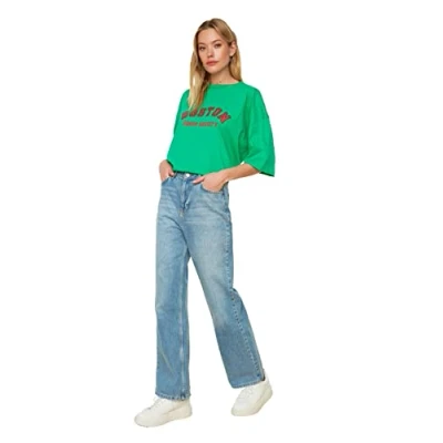 Abbildung von Trendyol Regular fit Jeans (1 tlg) Weiteres Detail