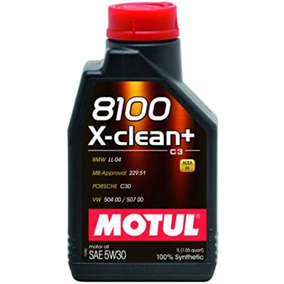 Abbildung von Motul X CLEAN+ 5W 30 1l Motoröl 106376 BMW: X4, 7, 5 Limousine, VOLKSWAGEN: Multivan 6, Touran I, Golf 7 Schrägheck, AUDI: A4 B8 Avant