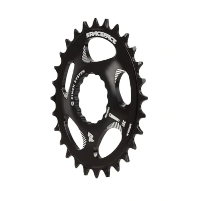 Abbildung von Direct Mount Oval Kettenblatt 28 Zähne Schwarz