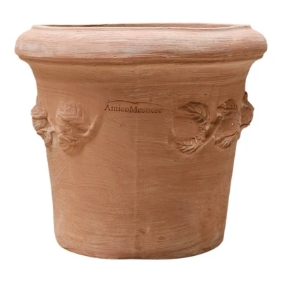 Abbildung von Teramico Pflanzkübel Blumentopf Terrakotta Limoni Toscana 25x22cm, 100% Frostfest