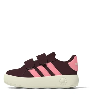 Abbildung von adidas Unisex Baby Grand Court 2.0 Shoes Kids Tennisschuhe, Aurora Ruby/Bliss pink/Off White, 25.5 EU