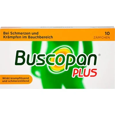Abbildung von Buscopan plus 10 mg/800 mg Suppositorien Reimport St
