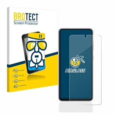 Abbildung von BROTECT Schutzglas für Samsung Galaxy S21 FE 5G Schutzfolie Panzer Folie Glas [Extrem Kratzfest 9H, Anti Fingerprint, Ultra Transparent]