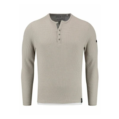 Abbildung von Key Largo Hansi Round NECK Strickpullover greynavy, Herren, Größe: Medium, Grey navy