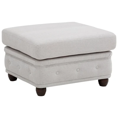 Abbildung von Home affaire Polsterhocker &quot;New Castle&quot;, passend zur Castle&quot; Serie, B/T/H: 75/70/45 cm