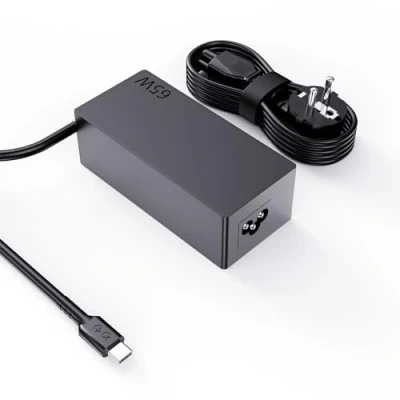 Abbildung von 65W Lenovo Laptop Ladekabel USB C, für Thinkpad X1 Carbon T480 T480s T490 T490s T580 T14 X380 L380 Yoga C740 720 730 13 910 13IKB Chromebook 100e 300e 500e C