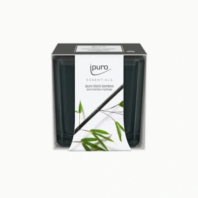 Abbildung von ipuro Duftkerze ESSENTIALS Black Bamboo 125 g