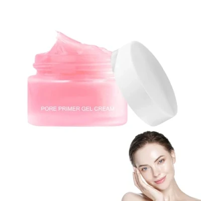 Abbildung von Horuili® Poren Make up Grundierung, Porengrundierung Makeup, Unsichtbare Pore Primer, Feuchtigkeitsspendende Unterlage für das Gesicht, Ölkontrolle
