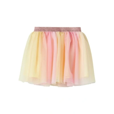 Abbildung von Name it Alinienrock für Kinder, Größe: 92, Pastel yellow