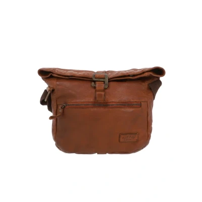 Abbildung von Gusti Leder AUNA Umhängetasche, Größe: One Size, Cognac