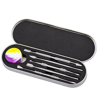 Abbildung von Nanaborn Edelstahl Ton Modellierwerkzeug Kit Töpferton Schnitzwerkzeug Doppelendige Wachsschnitzer Werkzeuge Skulpturen Modelierwerkzeugset(Silber)