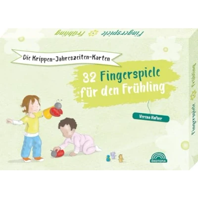 Abbildung von Die Krippen Jahreszeiten Karten: 32 Fingerspiele für den Frühling (Das Jahreszeitenbuch)