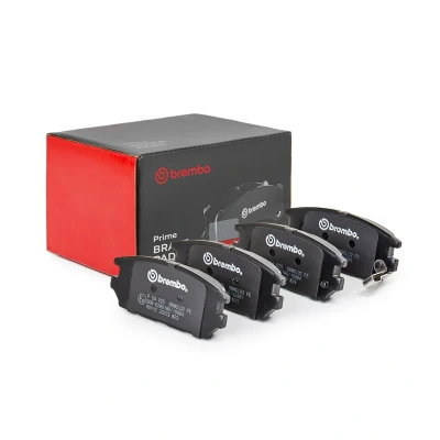 Abbildung von BREMBO P 54 025 Bremsbelagsatz mit akustischer Verschleißwarnung ohne Zubehör MITSUBISHI: Galant 6, 6 Kombi, Space Wagon III
