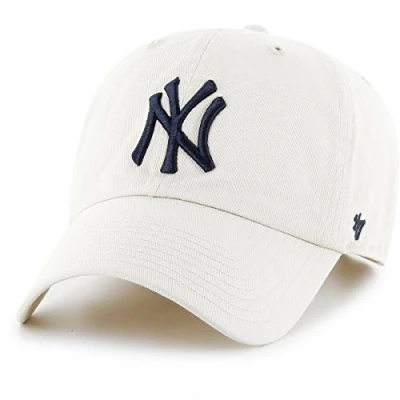 Abbildung von &#039;47 Brand RGW17GWS Clean Up Strapback NY Yankees Beige