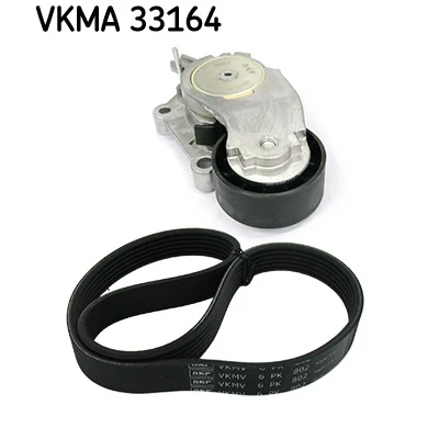 Abbildung von SKF VKMA 33164 Keilrippenriemensatz PEUGEOT: Partner II Kastenwagen, 308 SW 2, 207 Schrägheck, FORD: C Max FOCUS 3 Turnier, Grand