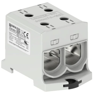 Abbildung von OTL isoleret universal klemme aluminium/kobber 2*(25 150) mm2 grå