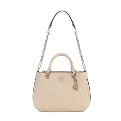Abbildung von Guess Fedora Shoulder Satchel Handtasche, Damen, Größe: One Size, Bone
