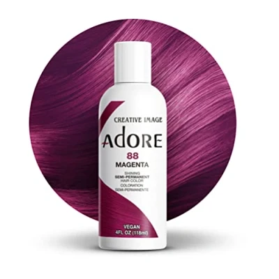 Abbildung von Adore Shining Semipermanente Haarfarbe, 88 Magenta