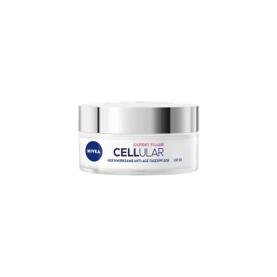 Abbildung von NIVEA Cellular Expert Filler Hochwirksame Anti Age Tagespflege LSF 30, extra straffende Gesichtspflege mit Auffüllungseffekt, aufpolsternde Tagescreme Hyaluronsäure &amp; Sonnenschutz (50 ml)