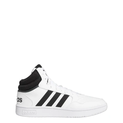 Abbildung von adidas Herren Hoops 3.0 Mid Lifestyle Basketball Classic Vintage Shoes Schuhe, Core Black/Core Black/Cloud White, 38 2/3 EU