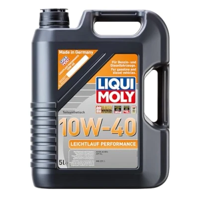 Abbildung von Liqui Moly Leichtlauf Performance 10W 40 5l Motoröl 2536 HONDA: Civic 6 Coupe, CRX 2, V Hatchback, OPEL: Astra F CC, G Cabrio, CC
