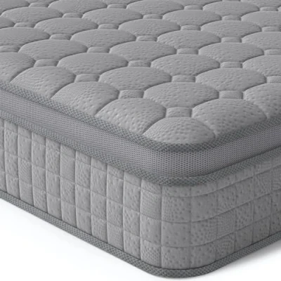 Abbildung von Vesgantti Matratze 160x200 7 Zonen Federkernmatratze 30cm Taschenfederkernmatratze Mittelfeste Orthopädischem Tonnentaschenfederkernmatratze (H4, Tight top 30cm)