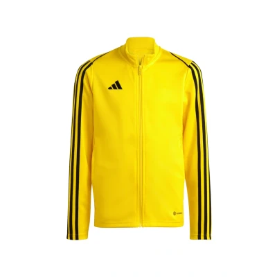 Abbildung von adidas Performance Fussball Teamsport TIRO 23 L Trainingsjacke für Kinder, Größe: 128, Gelb