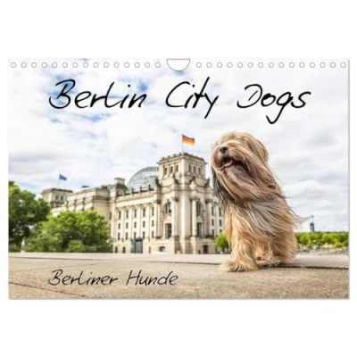 Abbildung von Berlin City Dogs (Wandkalender 2025 DIN A4 quer), CALVENDO Monatskalender