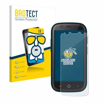 Abbildung von BROTECT Entspiegelungs Schutzglas für Unihertz Jelly 2 Schutz Folie Panzerfolie Glas Matt [Extrem Kratzfest 9H, Anti Reflex, Fingerprint]