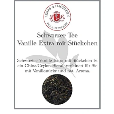 Abbildung von Lerbs &amp; Hagedorn, Schwarzer Tee Vanille Angenehmer Vanillegeschmack 1.5kg (ca. 122 Liter) Ceylon