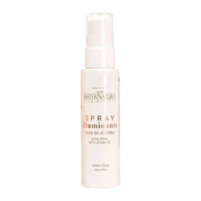 Abbildung von Maternatura, Haarglanz Spray mit Jojobaöl, Anti Frizz Wirkung und Glanz, Bio zertifiziert, Made in Italy 100 ml