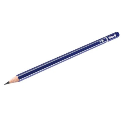 Abbildung von 12 x Pelikan Bleistift GP2B 2B Schaftfarbe blau