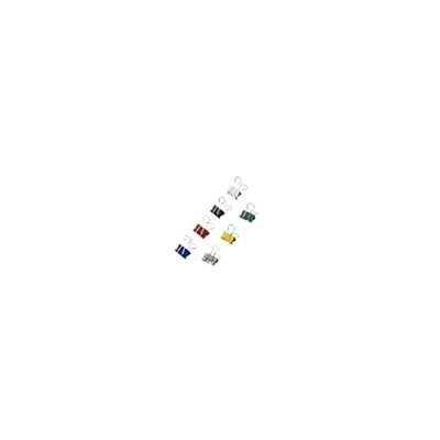Abbildung von MAUL original mauly Klemmer (12 Stück) 15 mm Befestigung mit 5 zum Klemmen von bis zu 50 Blatt Papier vielseitig einsetzbar im Büro, als Küchen Gadgets und Haushalt Bunt