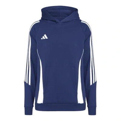Abbildung von adidas Performance Kapuzenpullover für Kinder, Größe: 164, Team navy blue white