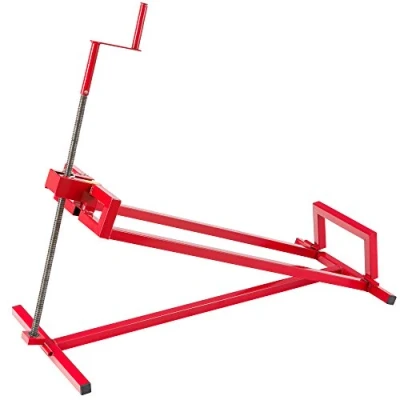 Abbildung von Arebos Rasentraktor Hebevorrichtung, Hebebühne, Aufsitzmäher, Reinigungshilfe, Heber, 450 kg, +45 Neigung verstellbar