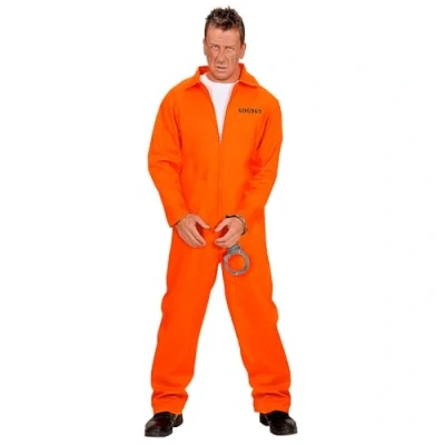 Abbildung von County Jail Inmate Orange fangedragt