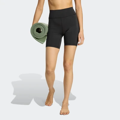 Abbildung von adidas Performance ALL ME Essentials Short Leggings Tights, Damen, Größe: Large, Black