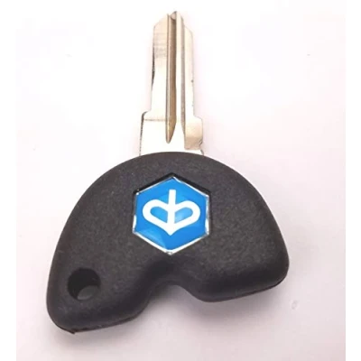 Abbildung von Schlüsselrohling Piaggio mit Transponder für Beverly / X9 125, 575810