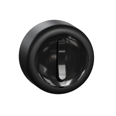 Abbildung von Schneider Electric ELSO WDE015921 Universalschalter 1 fach Aufputz Feuchtraum, Aufputzschalter, schwarz rund Renova 16 AX 250 V AC