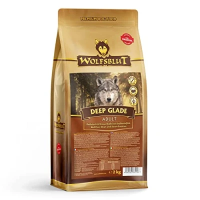 Abbildung von Wolfsblut Deep Glade 2 kg Rothirsch und Wasserbüffel Trockenfutter Hundefutter Getreidefrei