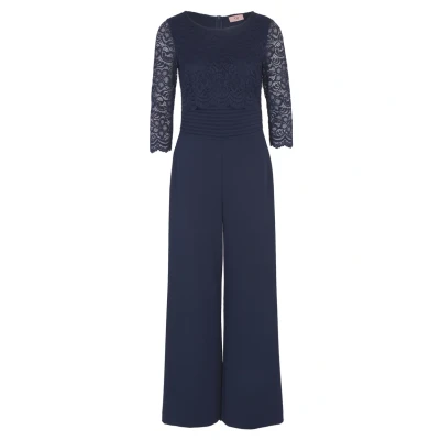 Abbildung von Vera Mont Jumpsuit, Damen, Größe: 44, Dunkelblau