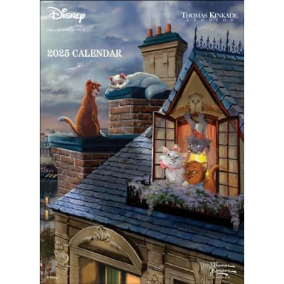Abbildung von Disney Dreams Collection by Thomas Kinkade Studios: 12 Month 2025 Monthly/Weekly: Original Andrews McMeel Tischkalender [Kalendar] (Agenda Ringbuch)