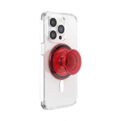 Abbildung von PopSockets Handy Griff für MagSafe Danger Rot