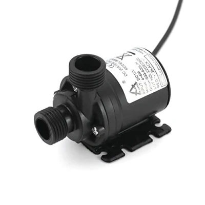 Abbildung von QWORK® DC 12V Wasserpumpe 800L / H 5M, Brushless Tauchwasserpumpe, für Brunnenpool Solarumlaufsystem Wasserzirkulationssystem