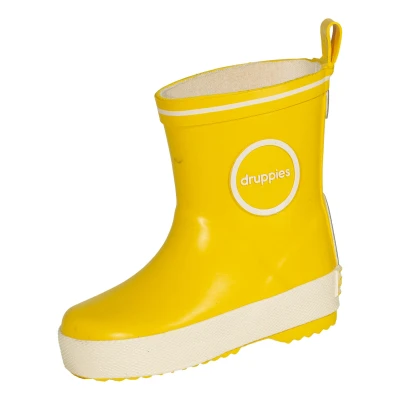 Abbildung von Druppies Unisex Kinder Regenstiefel Gummistiefel, Gelb (Bright Yellow 011)