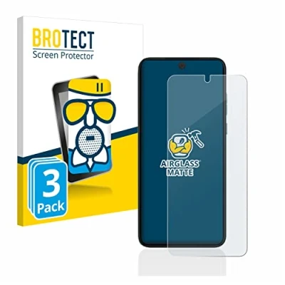 Abbildung von BROTECT Entspiegelungs Schutzglas für Motorola Edge 30 Neo (3 Stück) Schutz Folie Panzerfolie Glas Matt [Extrem Kratzfest 9H, Anti Reflex]